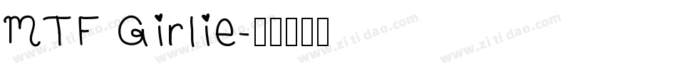 MTF Girlie字体转换